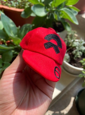 红色自主产品适用于蔚来ES6EC6ES8ET5ET7辛巴 nomi鸭舌帽手工diy