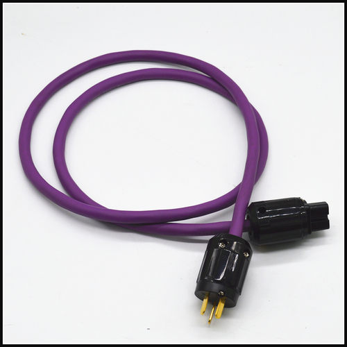 原装日本进口 HITACHI/日立 LC-OFC 家用音响hifi发烧电源线 国标