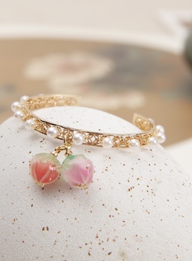 手镯汉服保色草莓日常古装清新