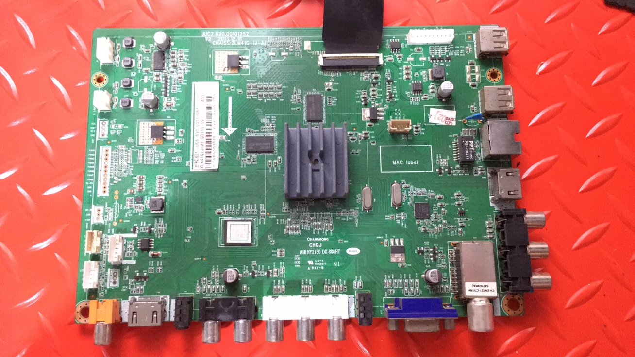 原装长虹LED48C2080I主板JUC7.820.00101252屏M480F14-E1-S 1