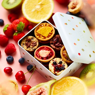 订购 Poire 六种口味水果曲奇饼干礼盒 18枚入 日本