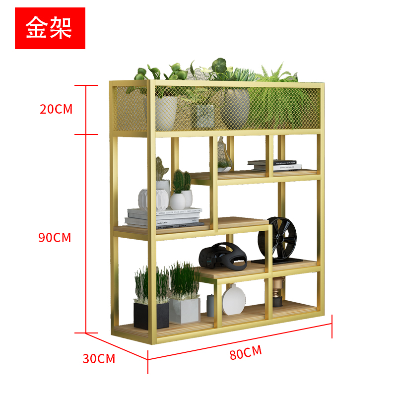 定制办公室隔断花槽柜花架屏风隔隔艺铁置物架落地饭厅卡座断断