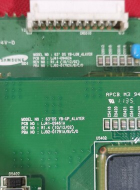 原装三星等离子PS64D8000FJ缓冲板 LJ41-09461A/2A LJ92-01791A/2