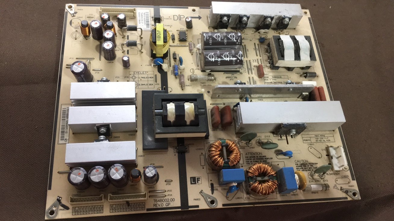 先锋LCD-46Q30 LCD-42Q30 LCD-42S50电源板 T64B002.00 REV.0 GP