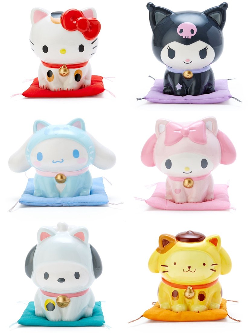 美乐蒂玉桂狗存钱罐招财猫