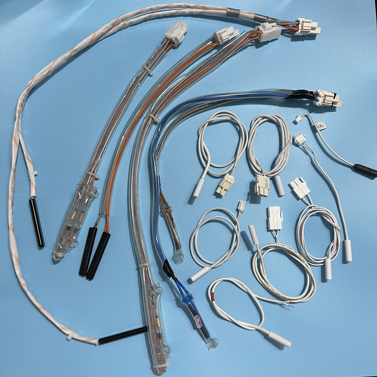 适用美菱容声多品牌冰箱2K传感器Q/MLKT-224保险管77°断熔器组合