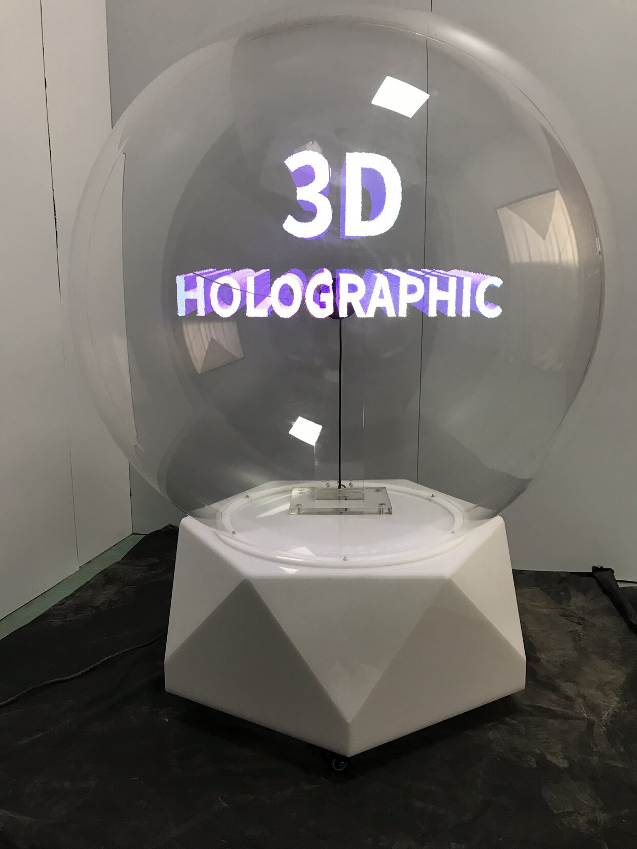 天浩新品3d全息发布会仪式启动球