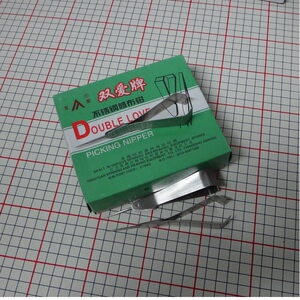 修布钳 修补镊子修布工具 纺织工具 纺织仪器20只