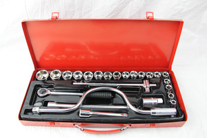 24件套 套筒组合 汽修工具 手动工具 组合套装 套筒 工具套装