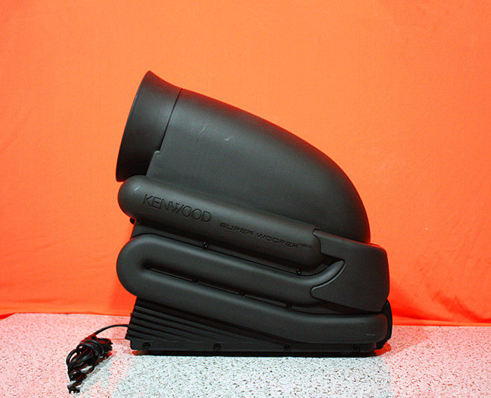 日本95成建武kenwood sw-500有源低音炮 低音火箭炮 音质超震撼.