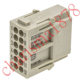 harting 09140123001 HAN DD 12芯 模块 重载连接器 10A