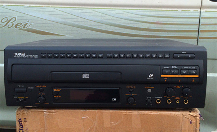 日本二手原装Yamaha/雅马哈CDV-700K影碟机 CD机 LD机 大盘唱机..