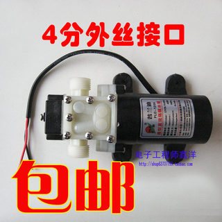 包邮 4分接口小水泵家用微型水泵自吸泵直流12V抽水泵电泵