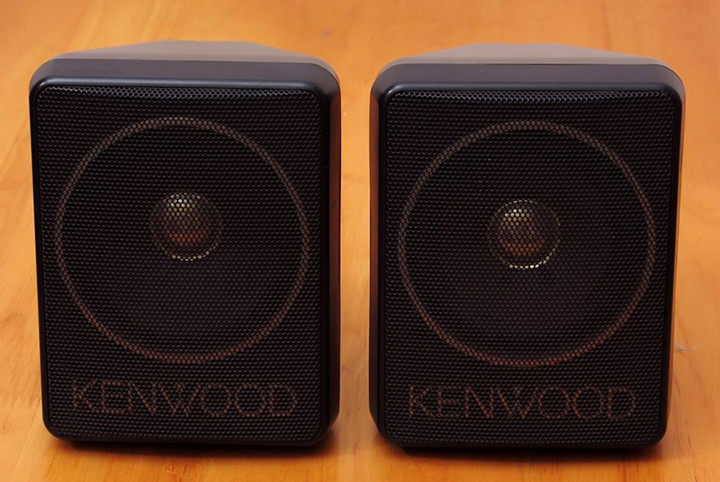 日本二手建伍 健伍 音箱 无源小音箱 环绕音箱 电脑音响卫星音响.