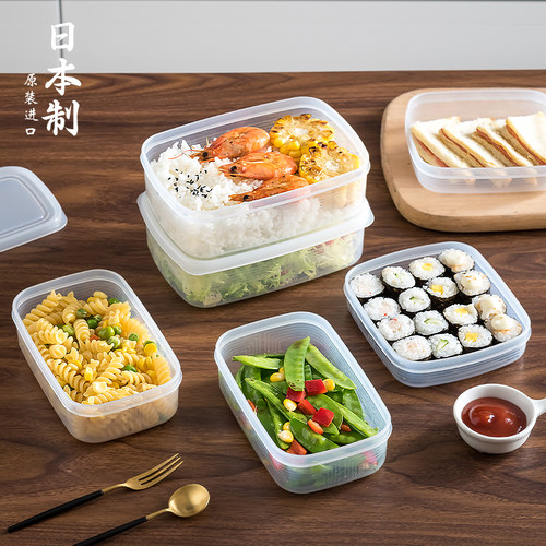 日本便当盒可微波炉加热冰箱