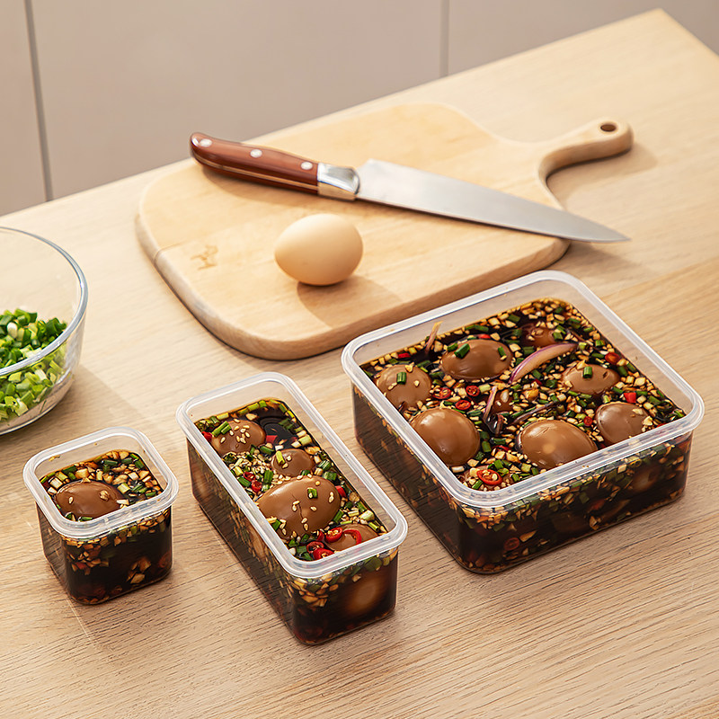 日式腌蛋盒茶叶蛋腌制保鲜盒溏心蛋卤蛋渍蛋神器冰箱用冷藏收纳盒,收纳整理,食物收纳盒,淘宝优惠券,粉丝福利购,淘宝优惠卷