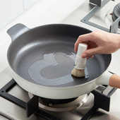 日本进口油刷子厨房烙饼油刷带瓶家用烘焙小刷子耐高温烤肉烧烤刷