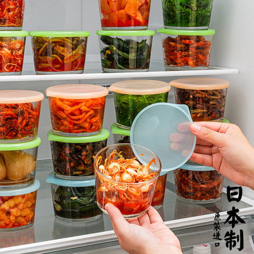 日本进口咸菜密封罐分装不串味