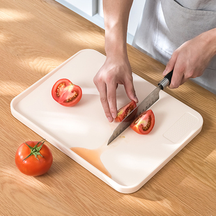 菜板家用切水果砧板厨房生熟食分类专用切菜板塑料防霉小案板 日式