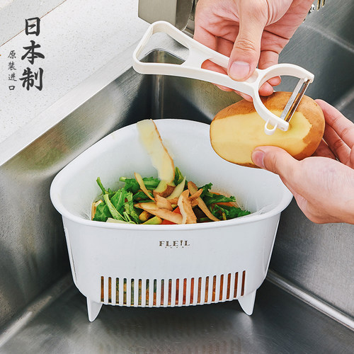 日本进口厨余残渣过滤网沥水快速