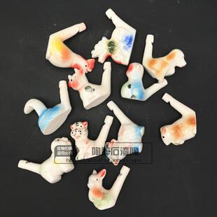 哨子一只水鸟 仿真鸟声 石湾公仔陶瓷工艺品小孩动物玩具瓷器直销