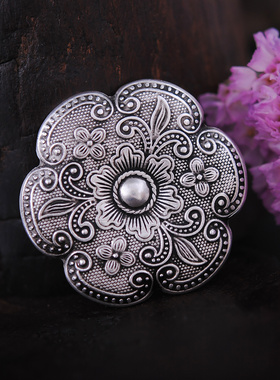 饰品足银古典挂件女士款项链吊坠