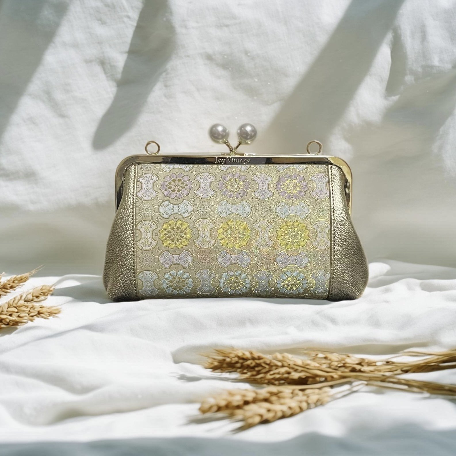 上久楷如意定胜宋锦牛皮经典系列女包，粉色金色包包,个性定制/设计服务/DIY,包包定制,淘宝优惠券,粉丝福利购,淘宝优惠卷