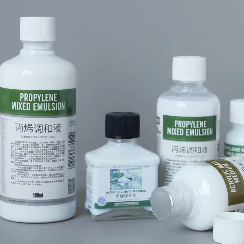 丙烯调和液亮光剂丙烯颜料海特