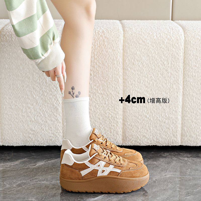 春季新款厚底勃肯德训鞋板鞋休闲鞋四季女鞋3540码附视频,女鞋,时尚休闲鞋,淘宝优惠券,粉丝福利购,淘宝优惠卷