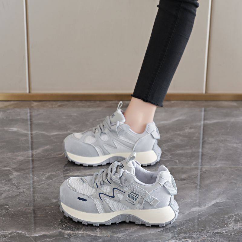 显脚小阿甘鞋女秋新款韩版透气网面运动鞋防滑软底时尚百搭小白鞋,女鞋,时尚休闲鞋,淘宝优惠券,粉丝福利购,淘宝优惠卷
