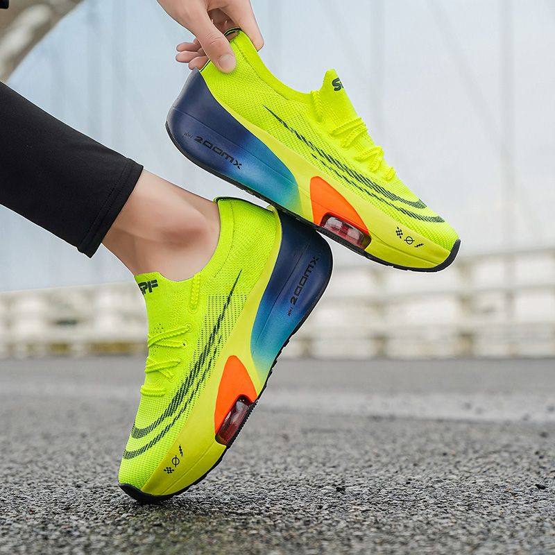 竞速跑鞋轻便缓震气垫运动鞋男女同款户外马拉松跑步透气老爹潮鞋,流行男鞋,时尚休闲鞋,淘宝优惠券,粉丝福利购,淘宝优惠卷