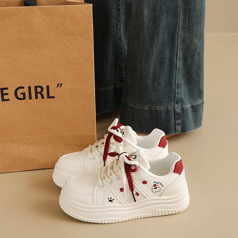 内新款透气网面鞋子休闲厚底松糕跟平底女鞋,女鞋,浅口单鞋,淘宝优惠券,粉丝福利购,淘宝优惠卷