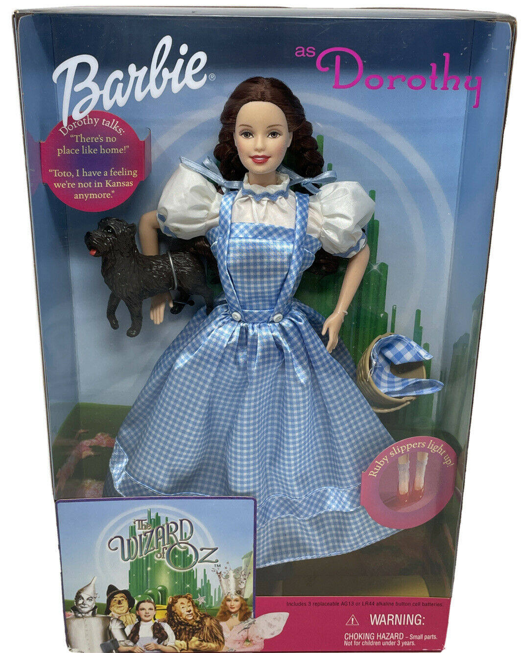 【美国代购芭比娃娃】1999年wizard of oz dorothy多萝西绿野仙踪