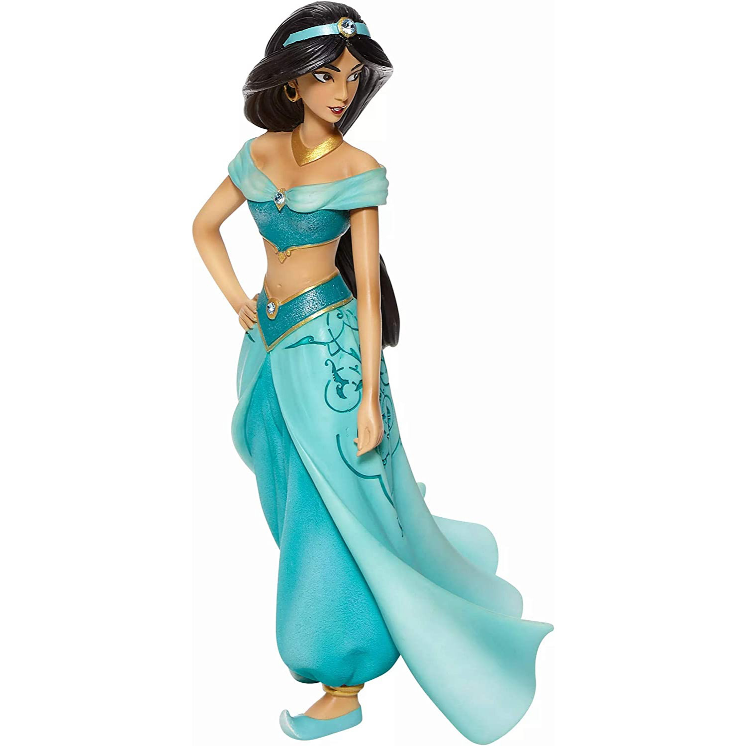 【disney美国代购】jasmine couture de force茉莉公主树脂摆件