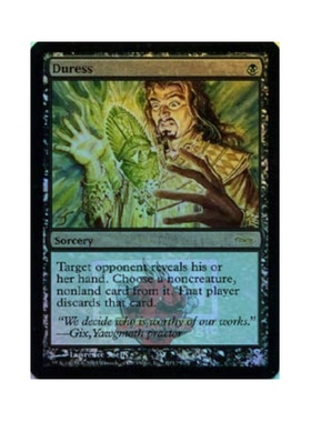 呆呆龙卡牌 万智牌 闪 逼从 英文 FNM 黑色