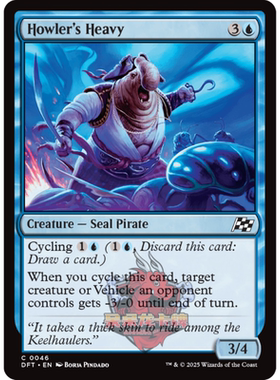 万智牌 嚎勒的壮汉 Howler's Heavy 英文 平/闪/异画 乙太漂移