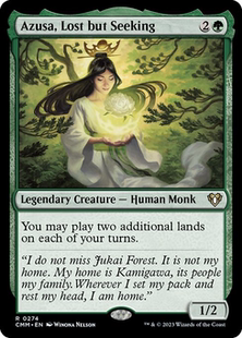 呆呆龙卡牌 万智牌 云游者梓纱 闪 简中/英文 指挥官大师