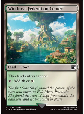 联邦首邑温达斯 Windurst Federation Center 平/闪 最终幻想