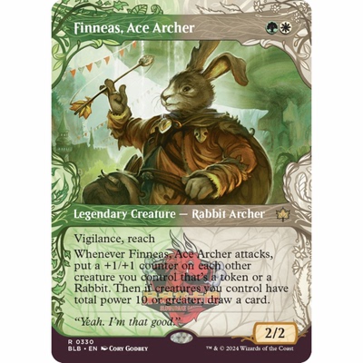 万智牌 异画 王牌弓手芬纳斯 Finneas, Ace Archer 330 平/闪