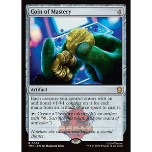 万智牌 TMC 忍者神龟指挥官 Coin of Mastery
