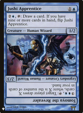 呆呆龙卡牌 万智牌 英文 the list 学徒术士 蓝色 金