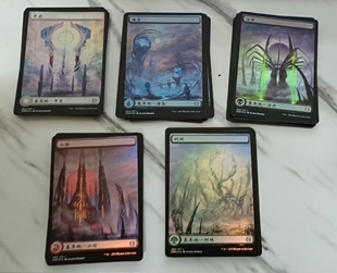 万智牌 万界归一 闪 日印 简中/英文/日文 平原海岛沼泽山脉树林