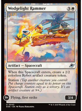 呆龙 万智牌 楔光冲击舰 Wedgelight Rammer 平/闪 虚空边域 EOE