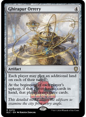 万智牌 BLC 吉拉波星象仪 Ghirapur Orrery 270 斑隆洛指挥官