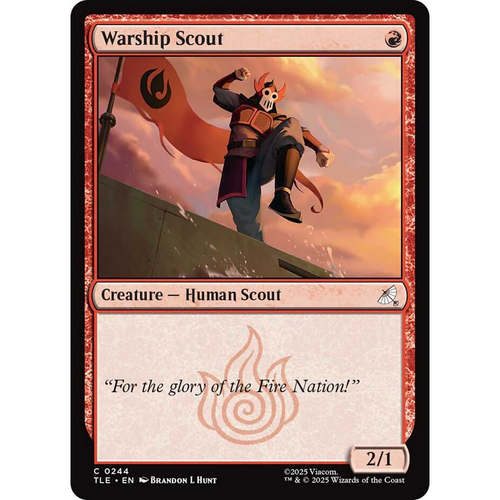 万智牌 warship scout 战舰斥候 TLE 闪