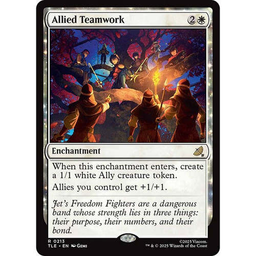 万智牌 Allied Teamwork 联手协作 TLE 平/闪
