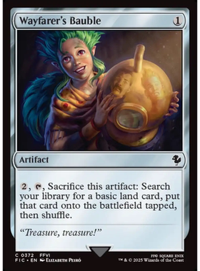 呆呆龙 万智牌 旅人饰品 Wayfarer's Bauble 平/闪/扩画 最终幻想