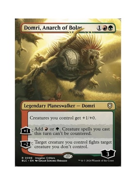 波拉斯逆竖多密 Domri, Anarch of Bolas 98 英文 BLC 异画 平/闪