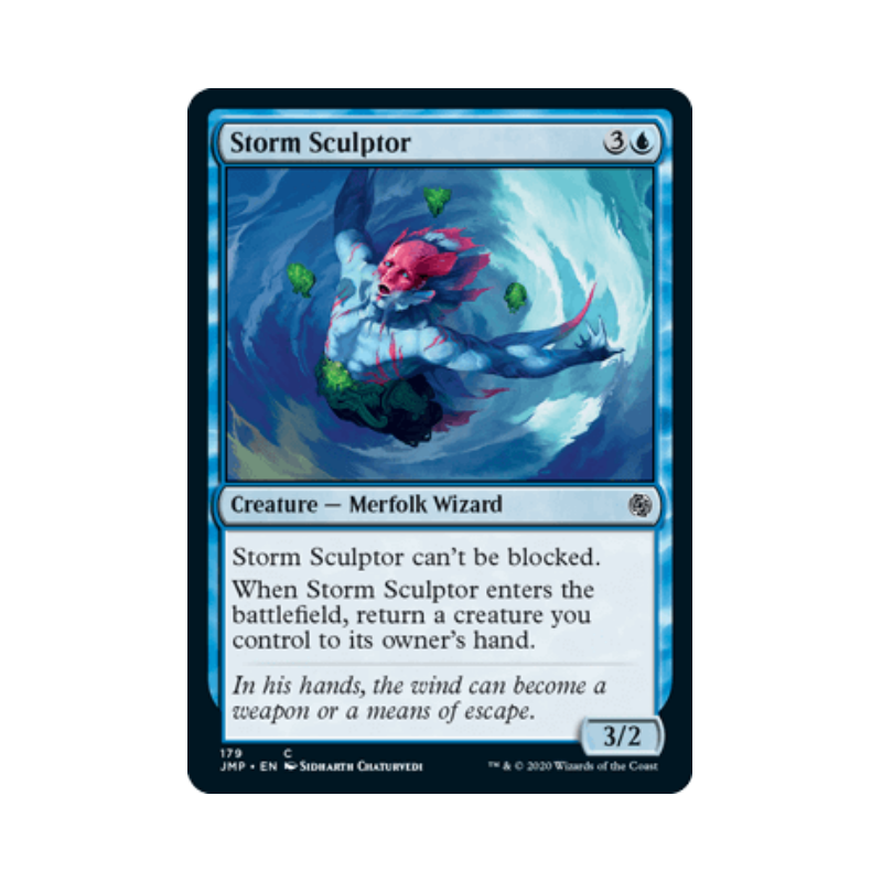 呆呆龙卡牌 万智牌 风暴塑师 英文 JUMPSTART 蓝色