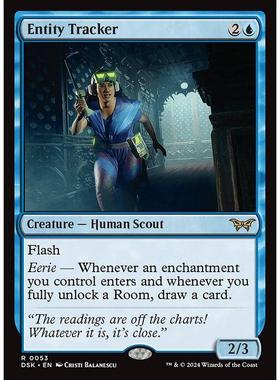 呆呆龙 万智牌 Entity Tracker 怪体追踪人 53 闪 日印 鬼屋惊魂